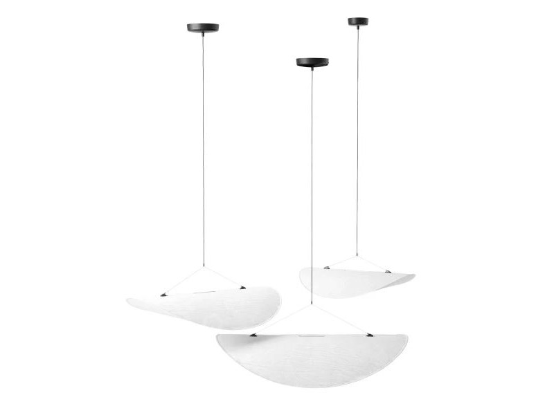 Nowoczesna lampa oświetleniowa Tyvek 55 cm